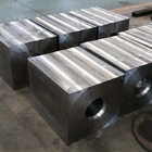placa de acero inoxidable forjada hidráulica del cuadrado del bloque de acero del acero de 6000kgs F65 F55 F51
