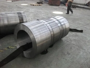 Espacio en blanco de acero resistente forjado de la rueda del cilindro hidráulico ISO9001 usado en piezas hidráulicas