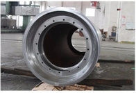 CNC que cumple 316 la rueda de la polea del metal de 1000m m que forja la manga del acero de carbono