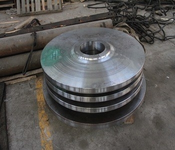 Alto disco redondo de acero técnico del dibujo Q345 S355 A36 de la forja caliente